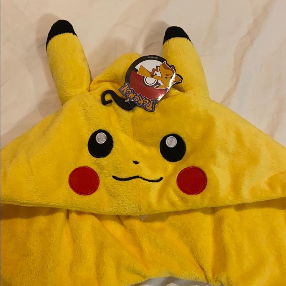 Cosplay Pokemon Pikachu Hooded Hat